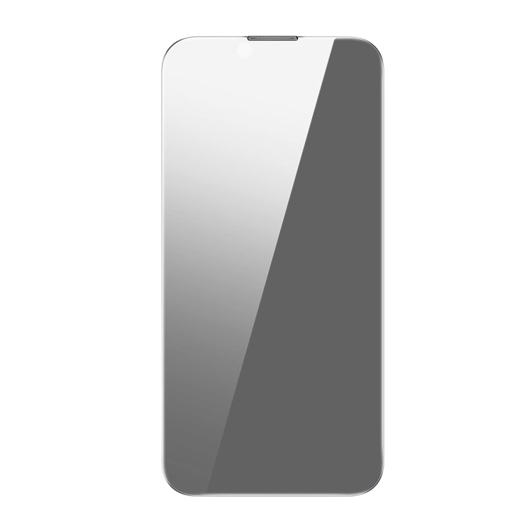 For iPhone 14 Plus / 13 Pro Max Baseus 2pcs 0.3mm Crystal Peep-proof Tempered Glass Film