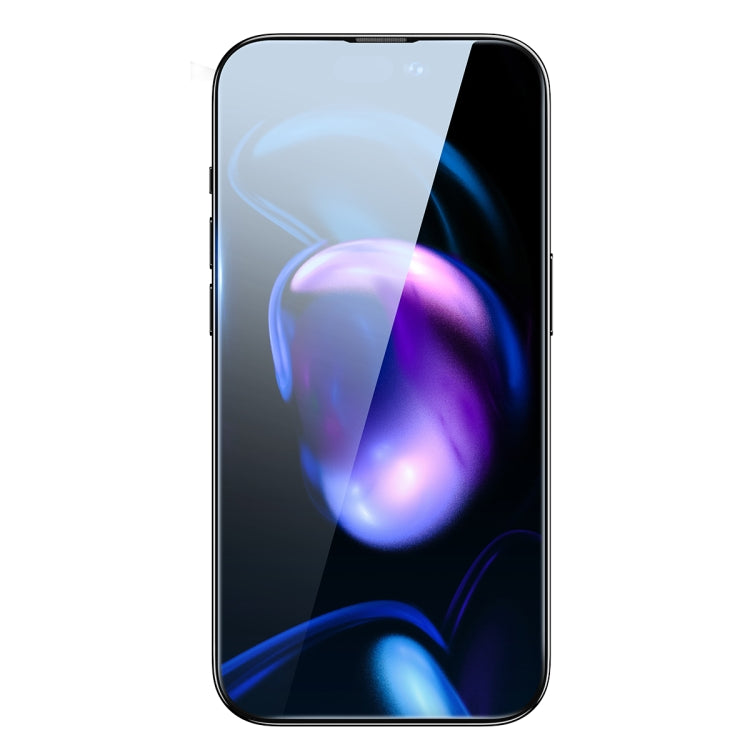 For iPhone 14 Pro Max 2pcs Baseus 0.3mm Anti-peeping Tempered Glass Film