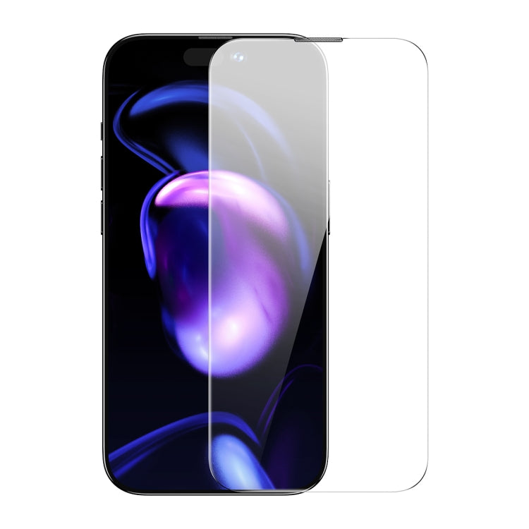 For iPhone 14 Pro Max Baseus 0.3mm All-glass Crystal Tempered Glass Film