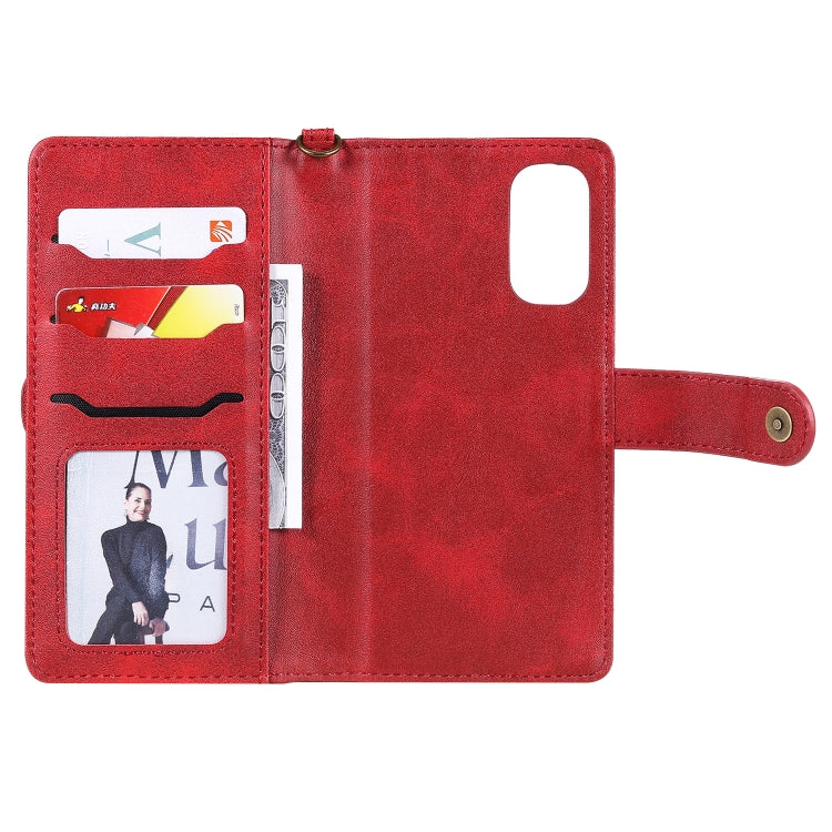 For Galaxy S20 Multifunctional Detachable Magnetic Horizontal Flip Leather Case with Card Slots & Holder & Wallet