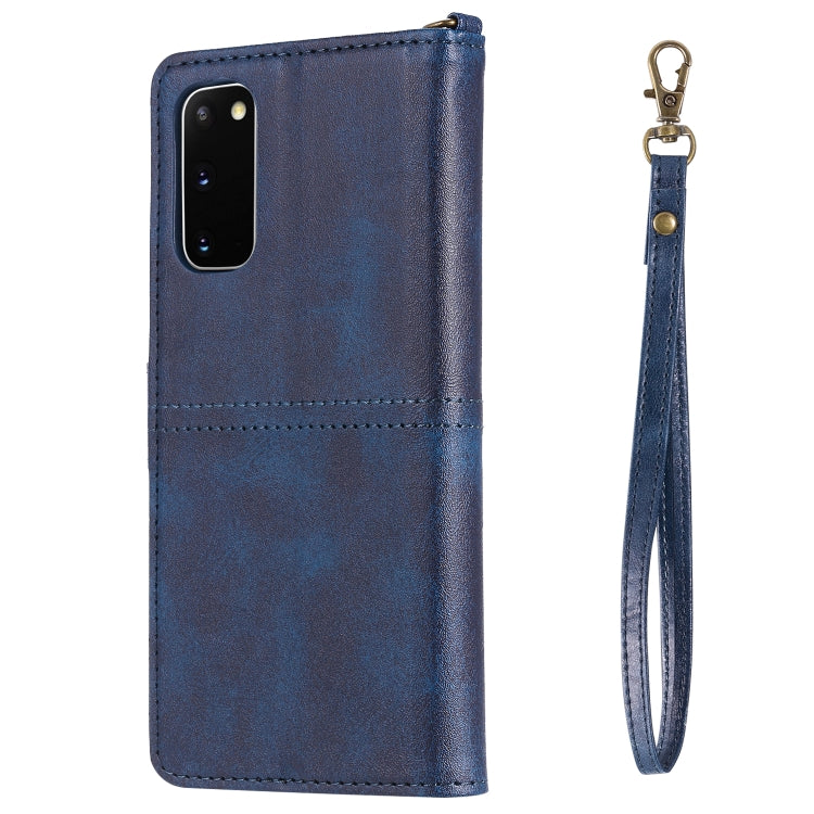For Galaxy S20 Multifunctional Detachable Magnetic Horizontal Flip Leather Case with Card Slots & Holder & Wallet