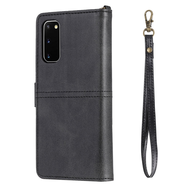 For Galaxy S20 Multifunctional Detachable Magnetic Horizontal Flip Leather Case with Card Slots & Holder & Wallet