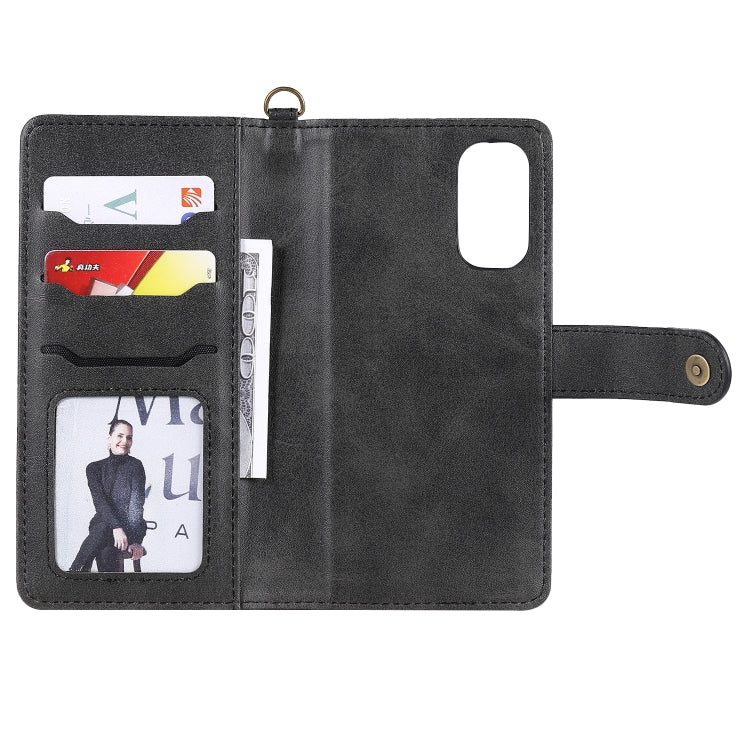 For Galaxy S20 Multifunctional Detachable Magnetic Horizontal Flip Leather Case with Card Slots & Holder & Wallet