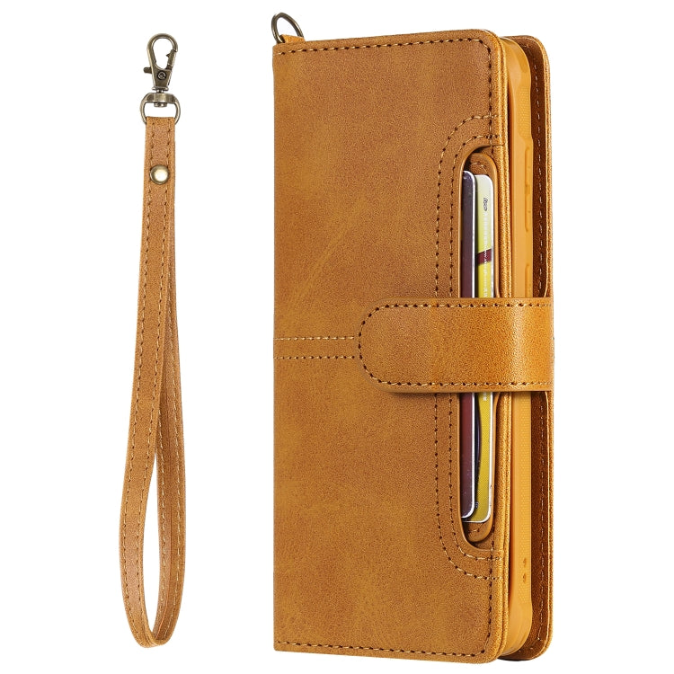 For Galaxy S20 Multifunctional Detachable Magnetic Horizontal Flip Leather Case with Card Slots & Holder & Wallet
