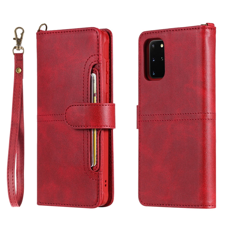 For Galaxy S20 Plus Multifunctional Detachable Magnetic Horizontal Flip Leather Case with Card Slots & Holder & Wallet