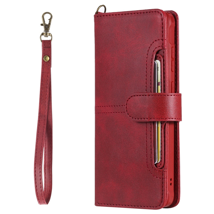 For Galaxy S20 Plus Multifunctional Detachable Magnetic Horizontal Flip Leather Case with Card Slots & Holder & Wallet