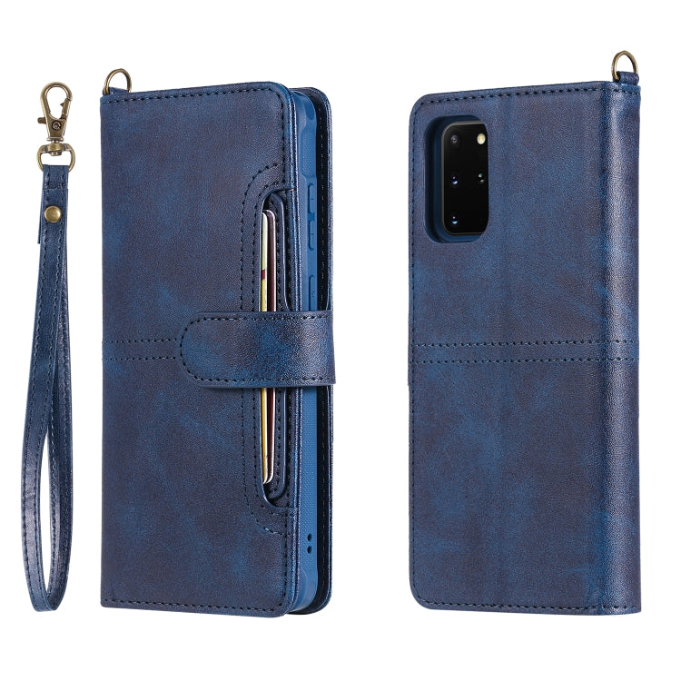 For Galaxy S20 Plus Multifunctional Detachable Magnetic Horizontal Flip Leather Case with Card Slots & Holder & Wallet