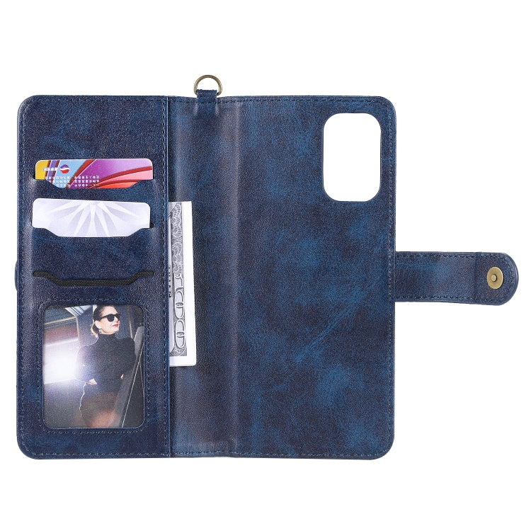 For Galaxy S20 Plus Multifunctional Detachable Magnetic Horizontal Flip Leather Case with Card Slots & Holder & Wallet