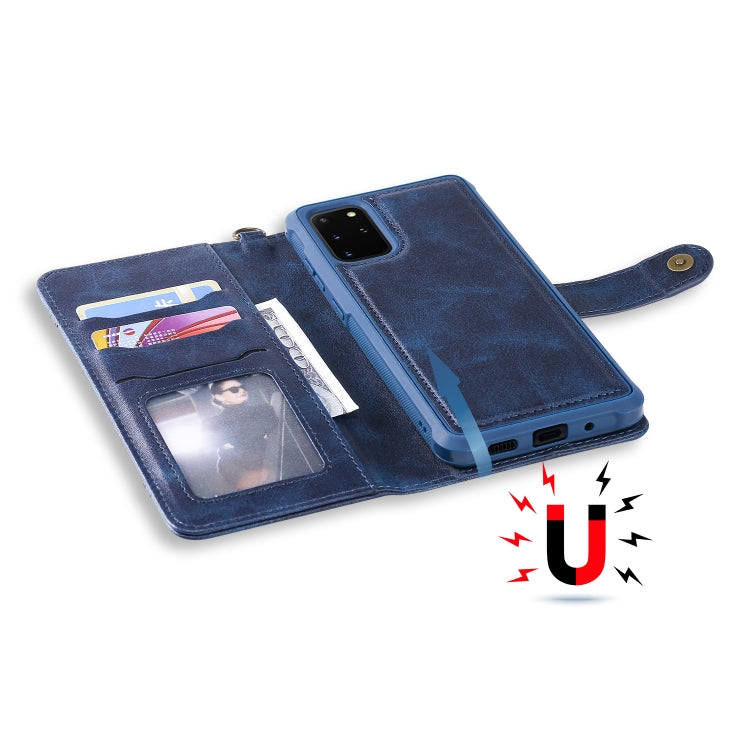For Galaxy S20 Plus Multifunctional Detachable Magnetic Horizontal Flip Leather Case with Card Slots & Holder & Wallet