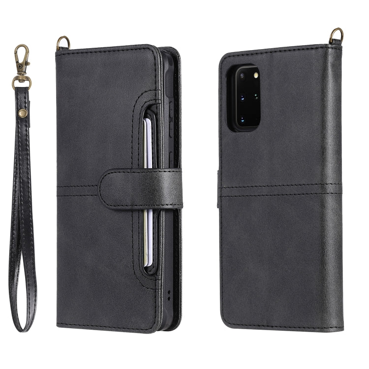For Galaxy S20 Plus Multifunctional Detachable Magnetic Horizontal Flip Leather Case with Card Slots & Holder & Wallet