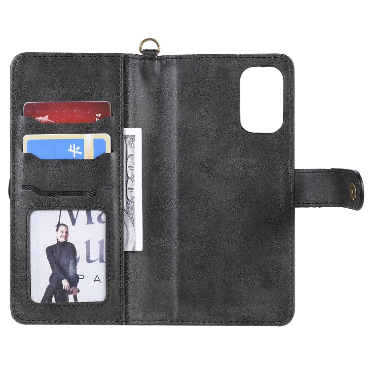For Galaxy S20 Plus Multifunctional Detachable Magnetic Horizontal Flip Leather Case with Card Slots & Holder & Wallet