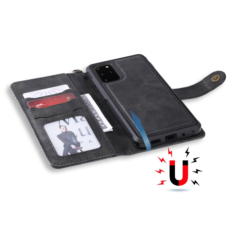 For Galaxy S20 Plus Multifunctional Detachable Magnetic Horizontal Flip Leather Case with Card Slots & Holder & Wallet