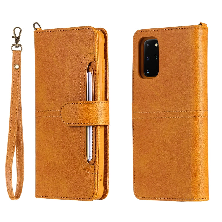 For Galaxy S20 Plus Multifunctional Detachable Magnetic Horizontal Flip Leather Case with Card Slots & Holder & Wallet