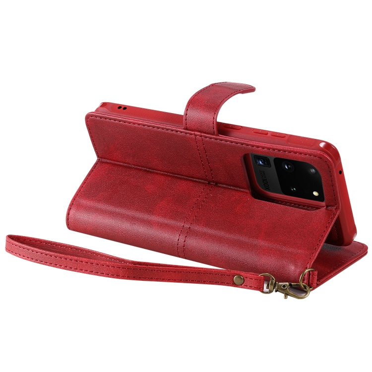 For Galaxy S20 Ultra Multifunctional Detachable Magnetic Horizontal Flip Leather Case with Card Slots & Holder & Wallet