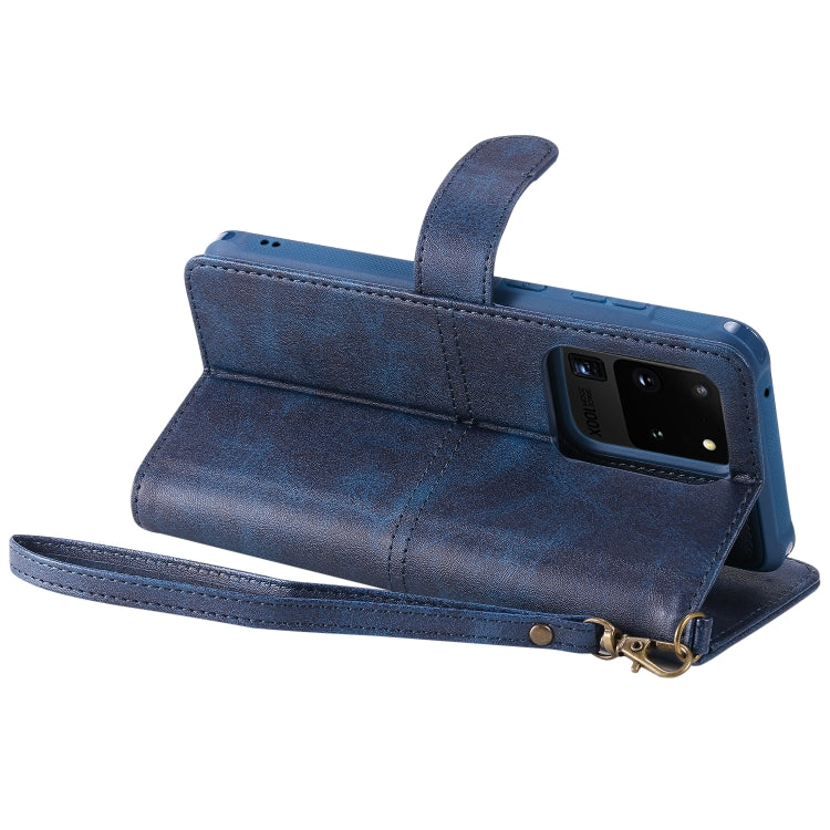 For Galaxy S20 Ultra Multifunctional Detachable Magnetic Horizontal Flip Leather Case with Card Slots & Holder & Wallet