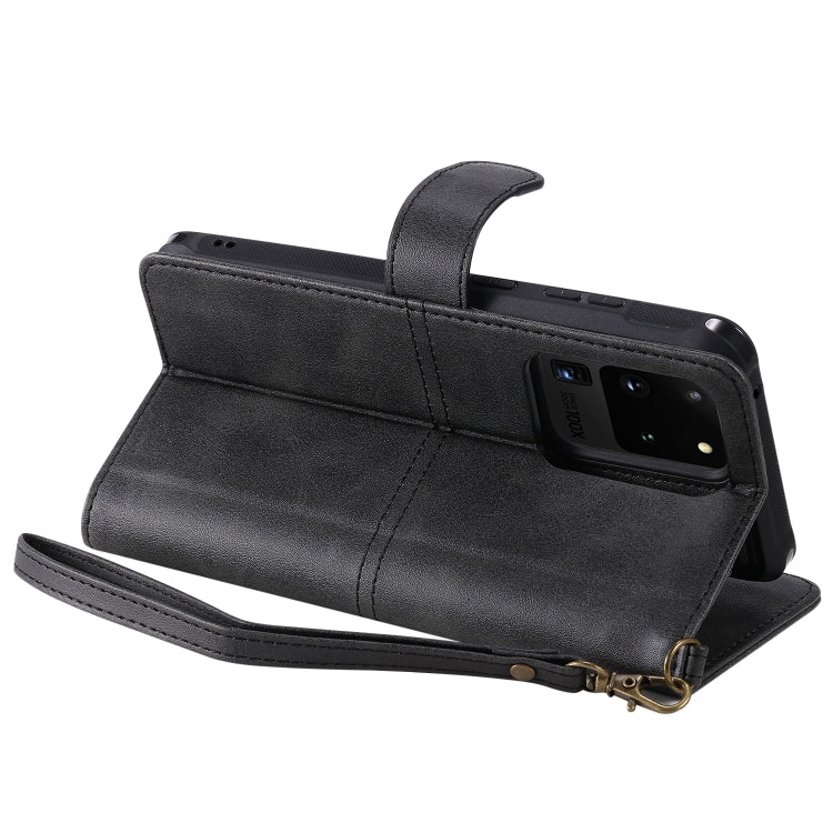 For Galaxy S20 Ultra Multifunctional Detachable Magnetic Horizontal Flip Leather Case with Card Slots & Holder & Wallet