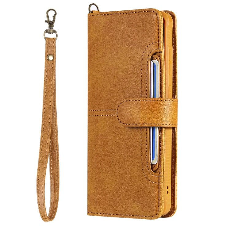 For Galaxy S20 Ultra Multifunctional Detachable Magnetic Horizontal Flip Leather Case with Card Slots & Holder & Wallet