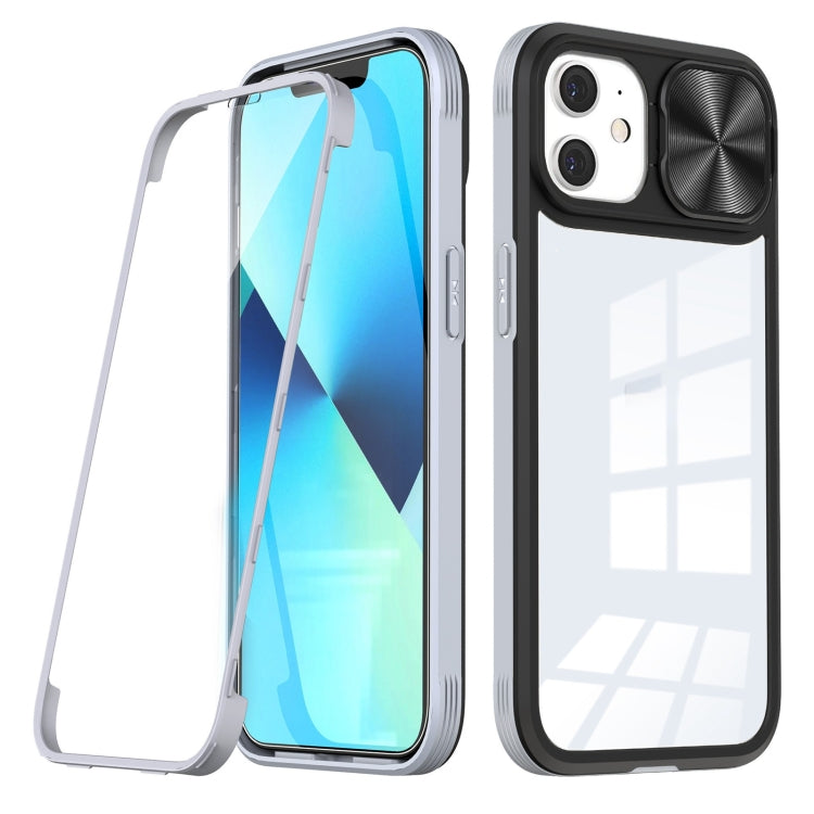For iPhone 12 / 12 Pro 360 Full Body Sliding Camshield Phone Case