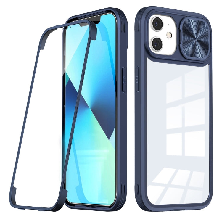 For iPhone 12 / 12 Pro 360 Full Body Sliding Camshield Phone Case