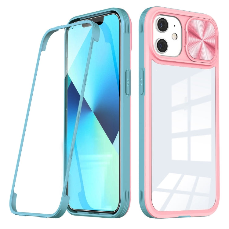 For iPhone 12 / 12 Pro 360 Full Body Sliding Camshield Phone Case