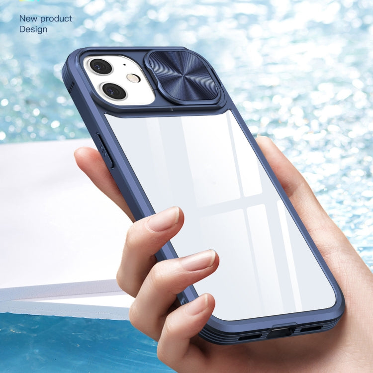 For iPhone 12 / 12 Pro 360 Full Body Sliding Camshield Phone Case
