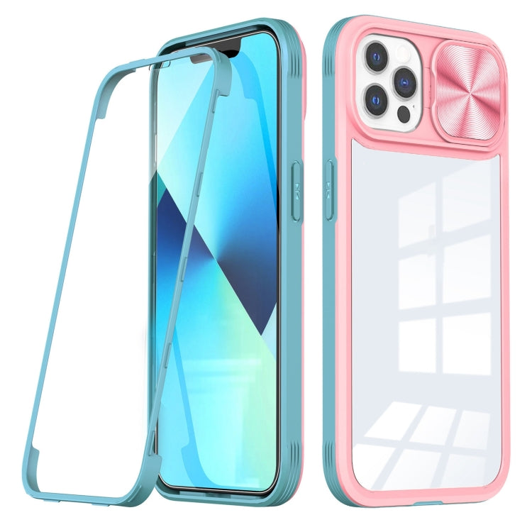 For iPhone 11 Pro 360 Full Body Sliding Camshield Phone Case