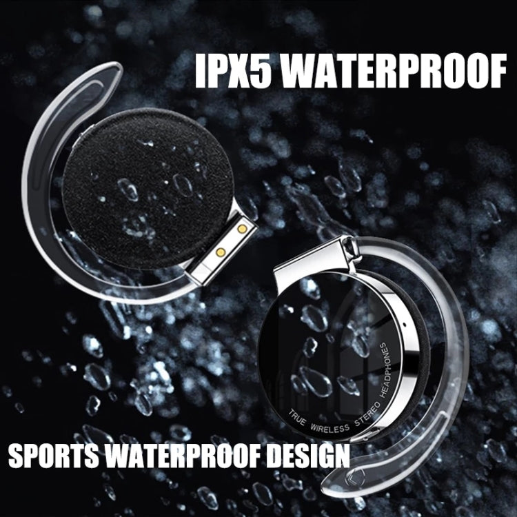 T&G F2 Ear Mount Waterproof Wireless Bluetooth Noise Reduction Earphone, Waterproof Level: IPX5
