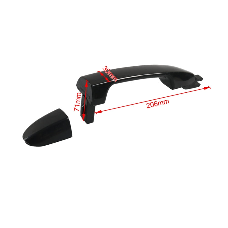 A5431-04 Car Rear Right Door Outside Handle 83660-2F000 for KIA Spectra 2004-2009