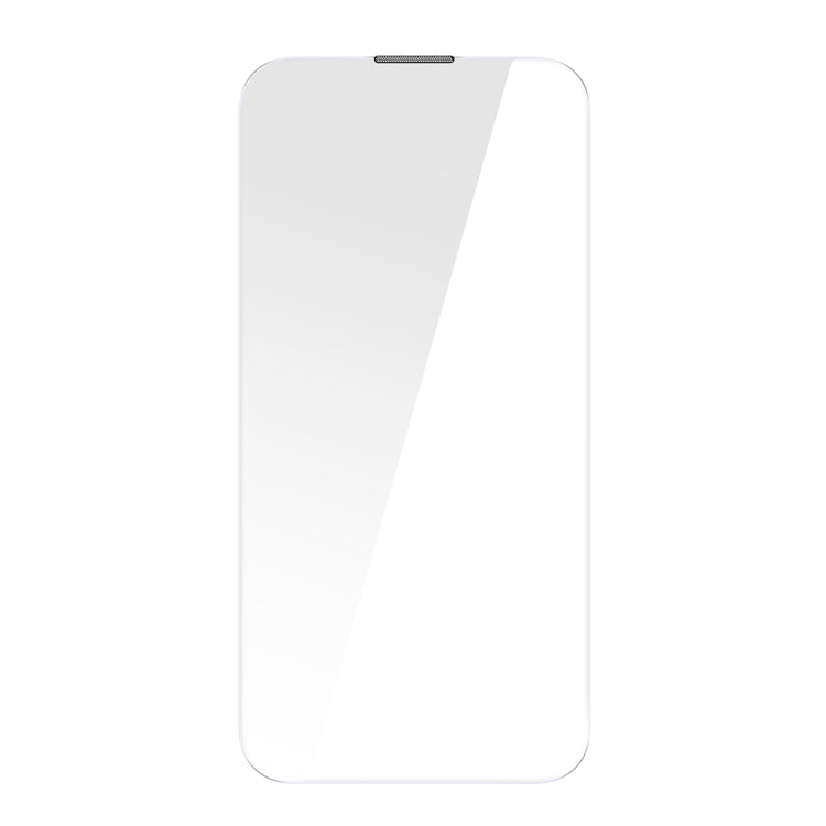 For iPhone 14 Plus / 13 Pro Max Baseus 2pcs 0.3mm Nano Crystal Tempered Glass Film