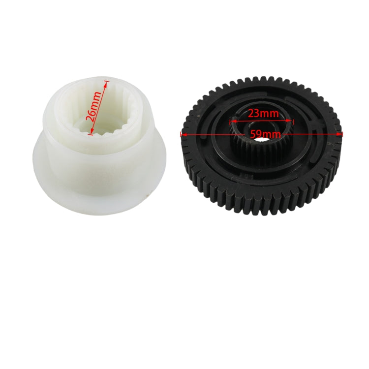 A6009 2PCS Car Transfer Case Motor Plastic Gear 27102413711 for BMW 335D 2009-2011