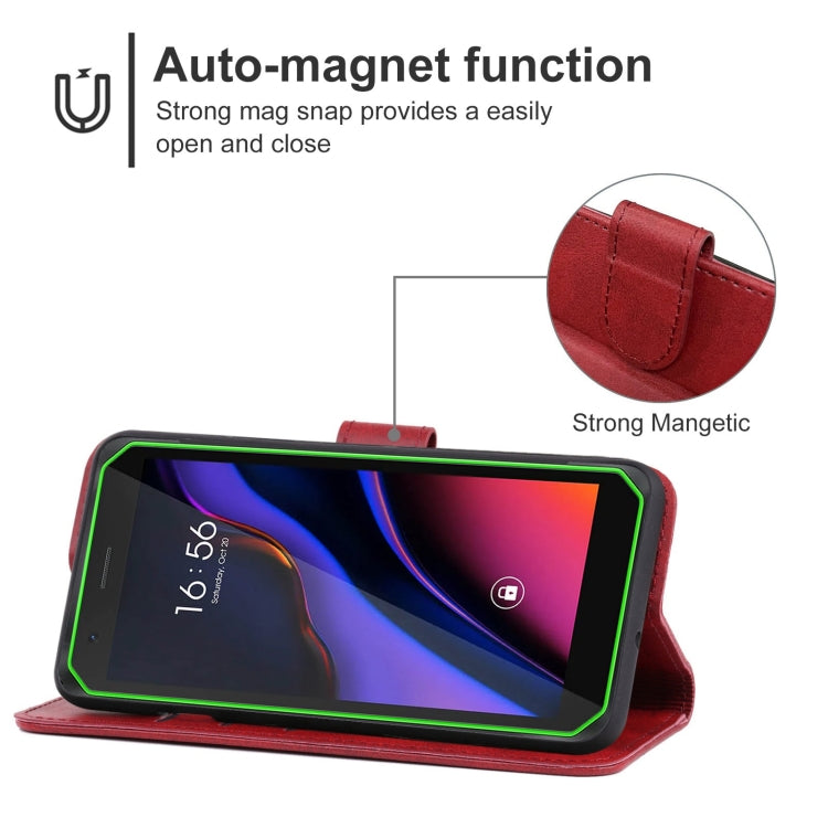 For Blackview OSCAL S60 Leather Phone Case