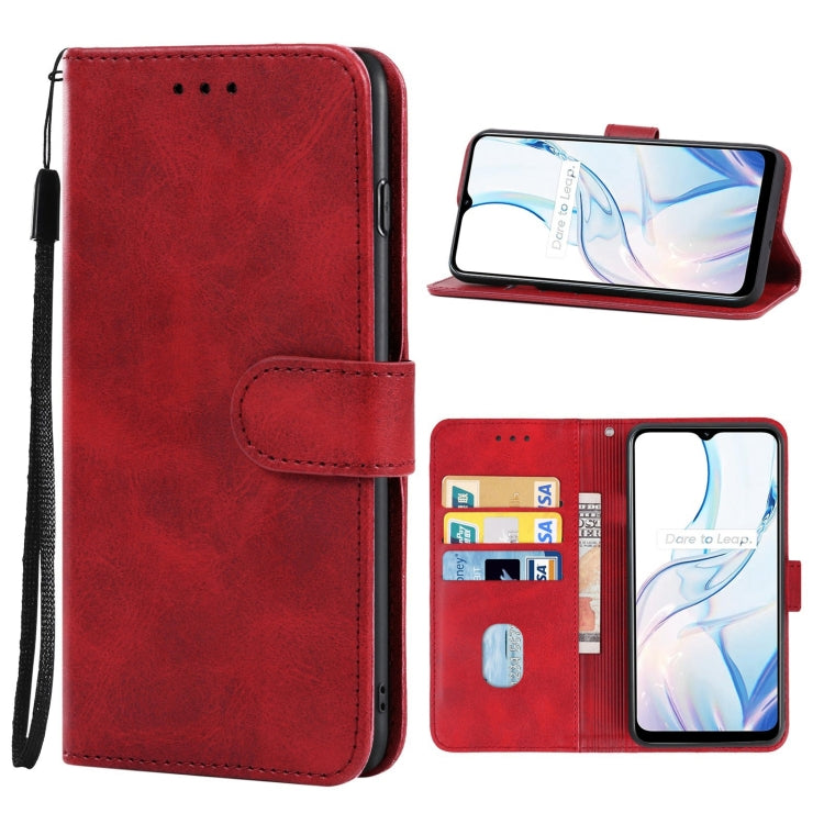 For Realme C30s Leather Phone Case