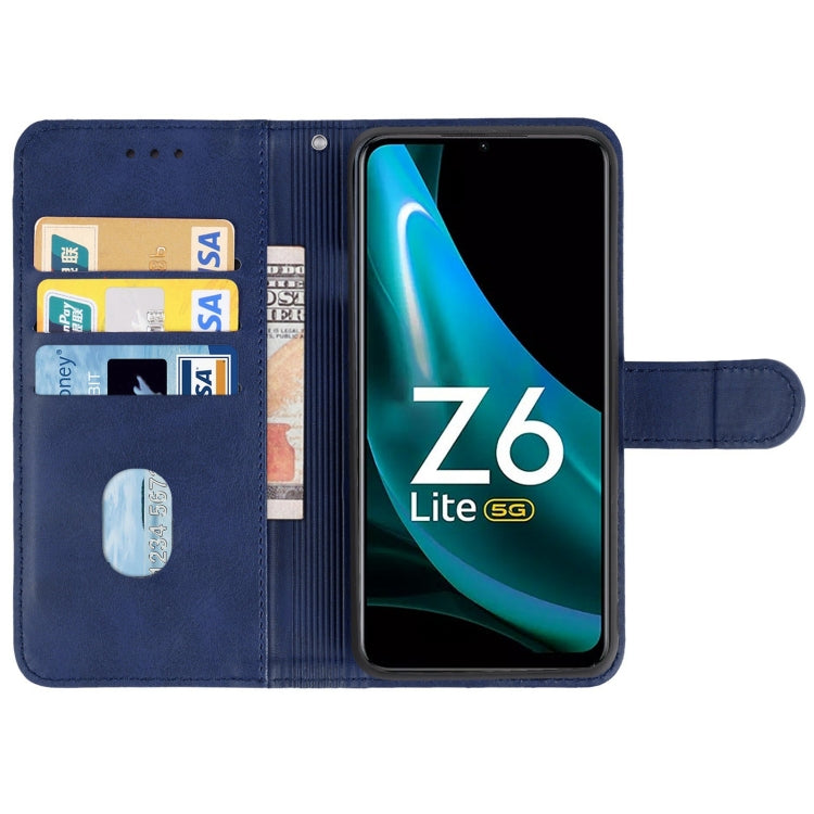 For vivo iQOO Z6 Lite Leather Phone Case