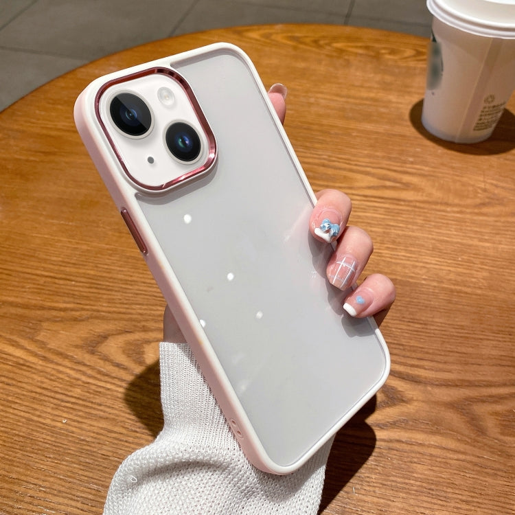 For iPhone 14 Two-color Shield TPU + PC Phone Case