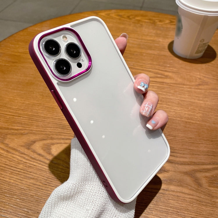 For iPhone 14 Pro Two-color Shield TPU + PC Phone Case