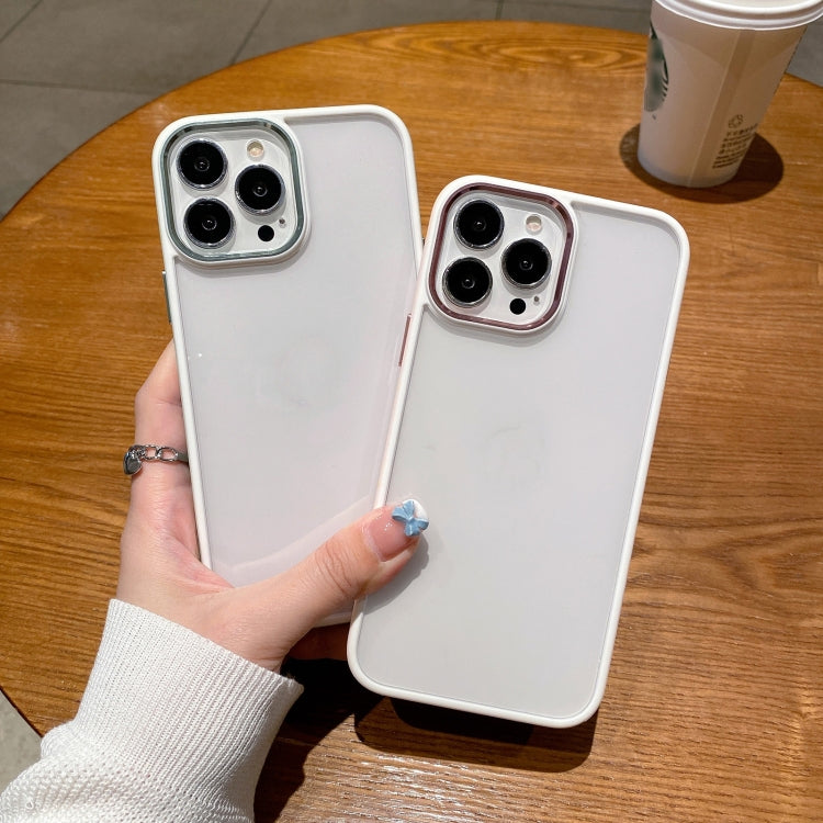 For iPhone 14 Pro Max Two-color Shield TPU + PC Phone Case