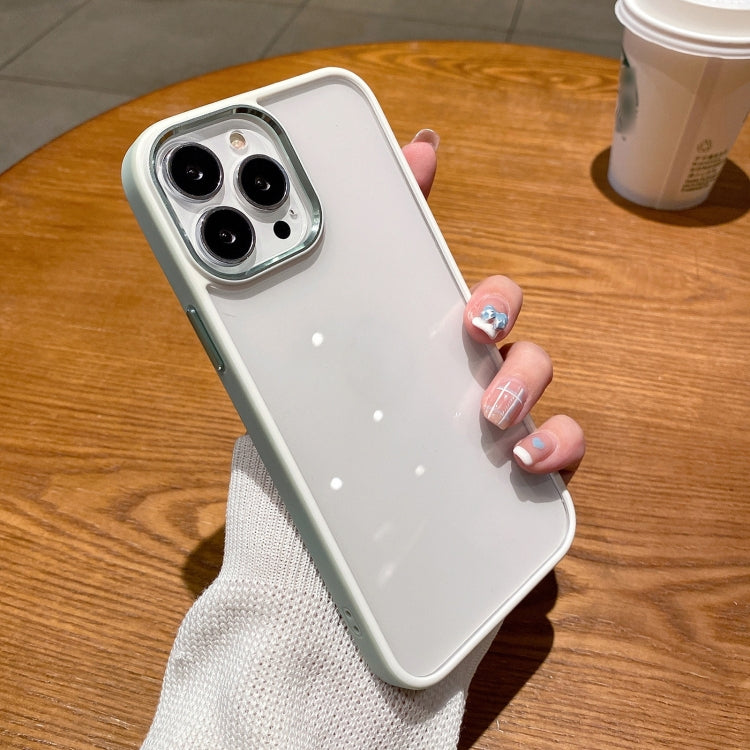 For iPhone 13 Pro Two-color Shield TPU + PC Phone Case