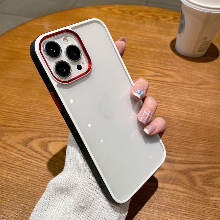 For iPhone 13 Pro Two-color Shield TPU + PC Phone Case