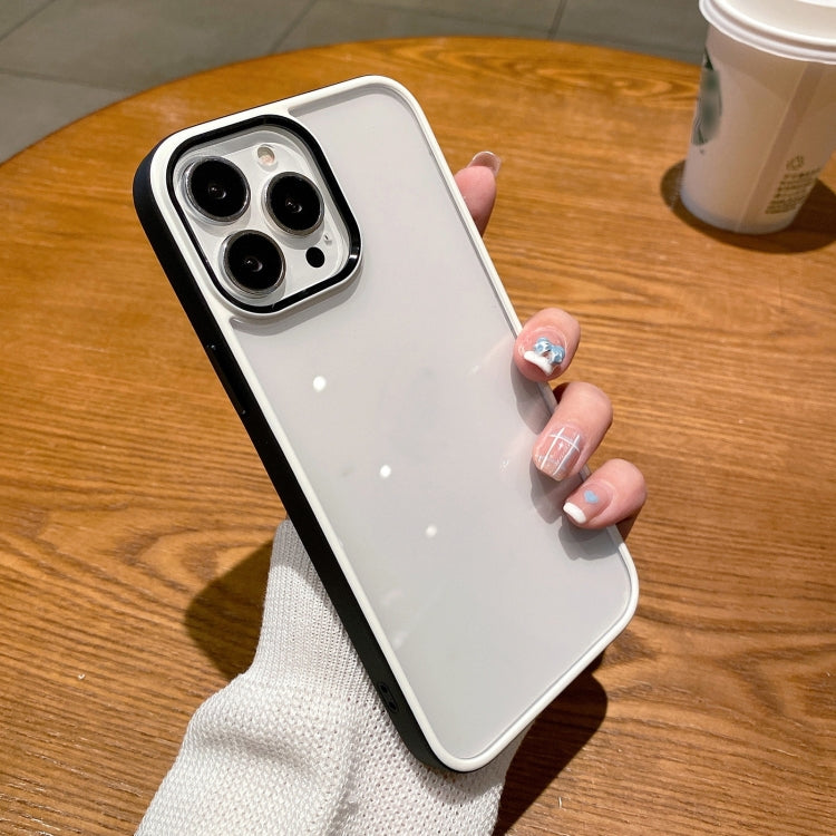 For iPhone 13 Pro Max Two-color Shield TPU + PC Phone Case