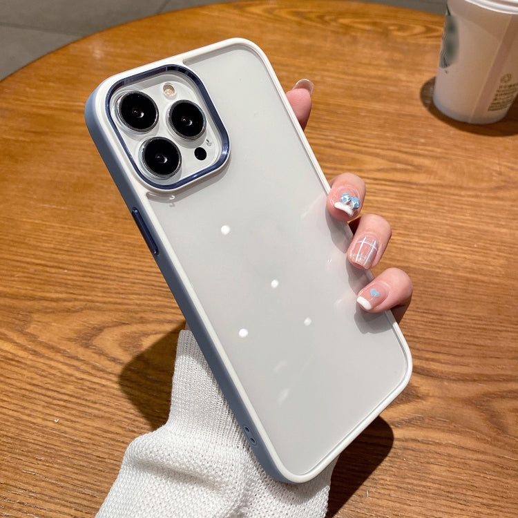 For iPhone 13 Pro Max Two-color Shield TPU + PC Phone Case