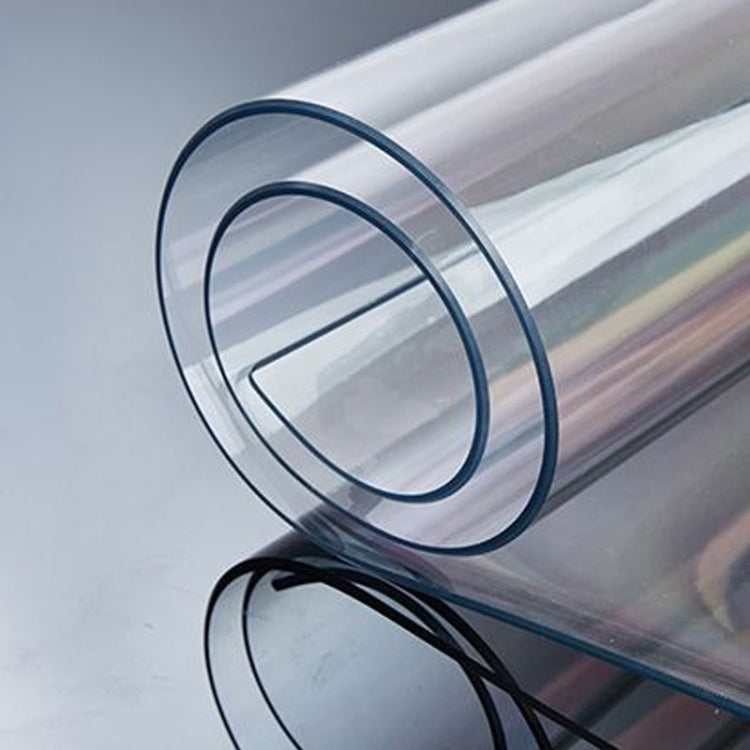 85x135cm Waterproof Oilproof Transparent Disposable Tablecloth Coffee Table Mat