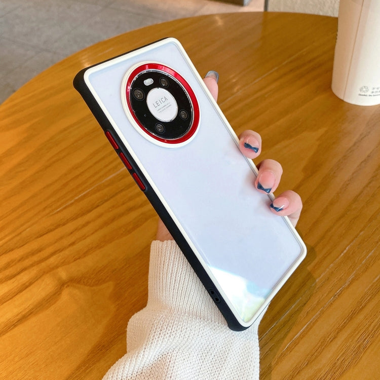 For Huawei Mate 40 Pro Two-color Shield TPU + PC Phone Case
