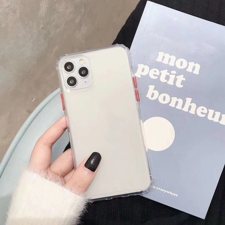 For iPhone 11 Pro Shockproof TPU Transparent Protective Case