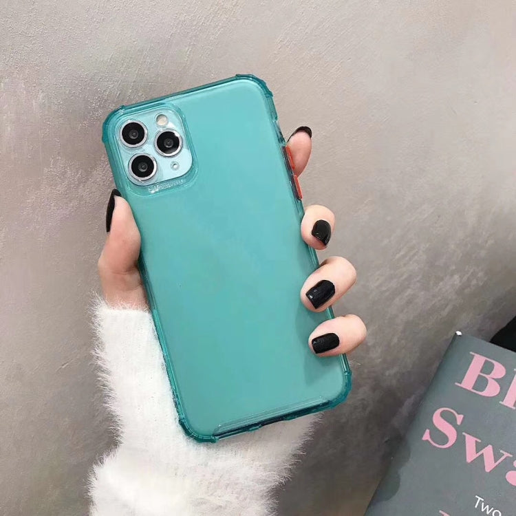 For iPhone 11 Pro Shockproof TPU Transparent Protective Case