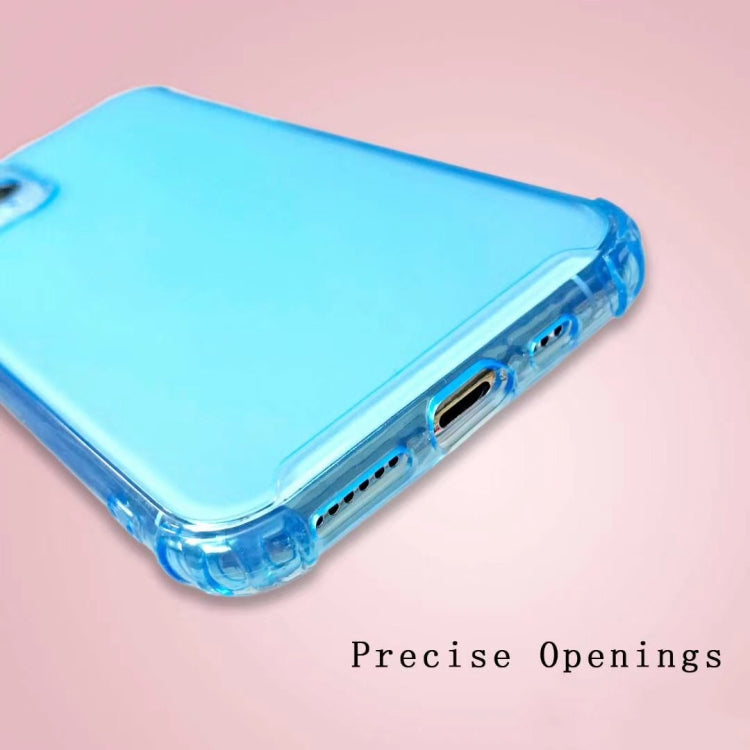 For iPhone 11 Pro Max Shockproof TPU Transparent Protective Case
