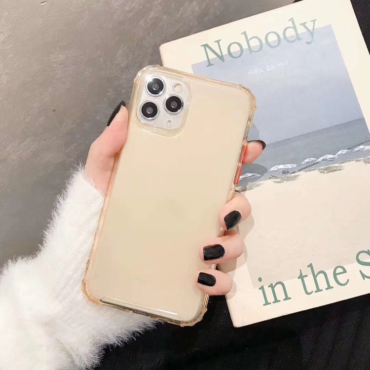 For iPhone 11 Pro Max Shockproof TPU Transparent Protective Case