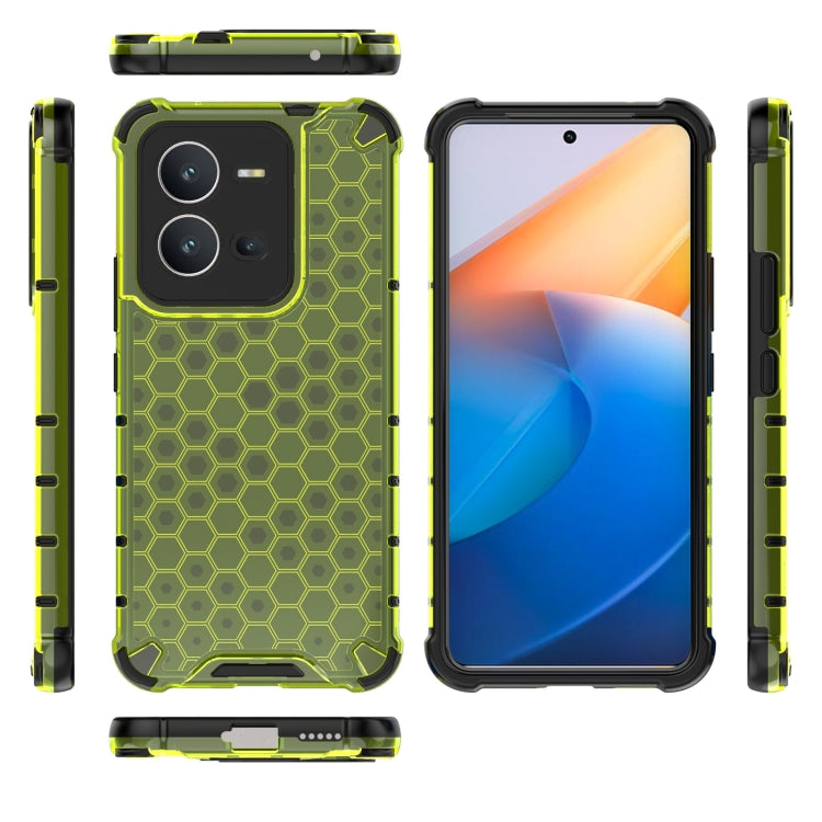 For vivo V25 5G / X80 Lite 5G Honeycomb Phone Case