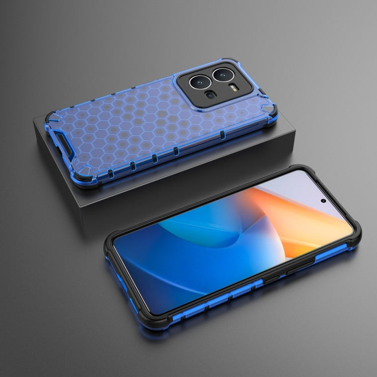 For vivo V25 5G / X80 Lite 5G Honeycomb Phone Case