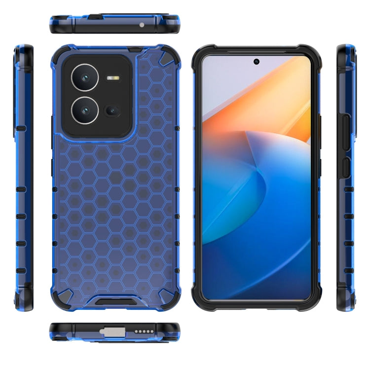 For vivo V25 5G / X80 Lite 5G Honeycomb Phone Case