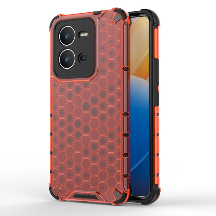 For vivo V25 5G / X80 Lite 5G Honeycomb Phone Case